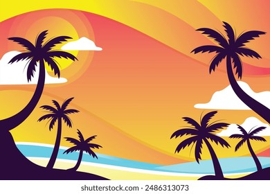 Beautiful Summer Backgrounds to Brighten Day.