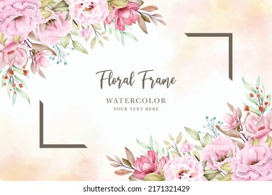 beautiful summer floral background design