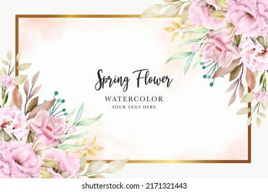beautiful summer floral background design