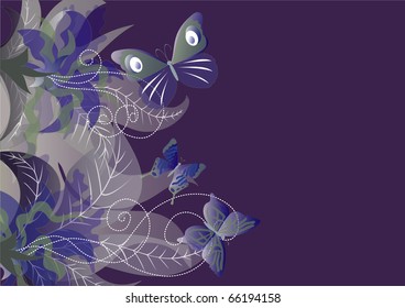 beautiful summer night background 	