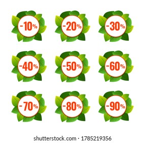 Hermosa venta de verano. Vector.