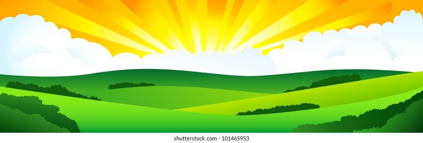 Beautiful sun day.