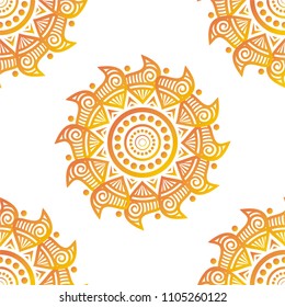 Beautiful sun. Vector illustration