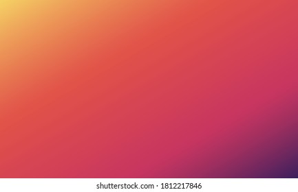 Schöner Hintergrund mit Farbverlauf-Hintergrund bei Sonnenuntergang, glatte und weiche Textur, verwendet für Plakathintergründe, Banner, Vorlagen und andere
