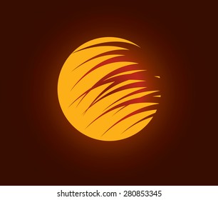 Beautiful SunSet & Palm