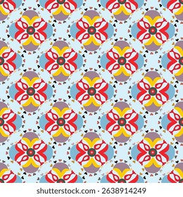 Beautiful suzani pattern - designed for pillows and for other home interior things. Traditional textile products in Uzbekistan
