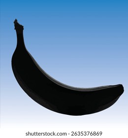 A beautiful sweet banana vector image.