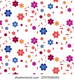 Beautiful and Sweet Floral Pattern Design 