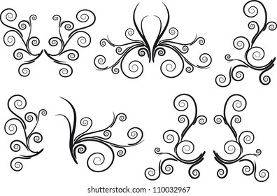 Beautiful swirling lines