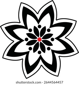 Beautiful symmetrical colorful mandala design with intricate patterns and detailed ornamental elements. Perfect for backgrounds, textiles, wallpapers, yoga, meditation, and spiritual designs.