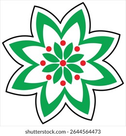 Beautiful symmetrical colorful mandala design with intricate patterns and detailed ornamental elements. Perfect for backgrounds, textiles, wallpapers, yoga, meditation, and spiritual designs.