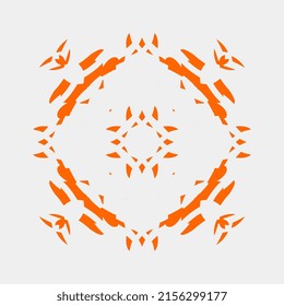 beautiful and symmetrical mandala vector neat floral style details for decoration