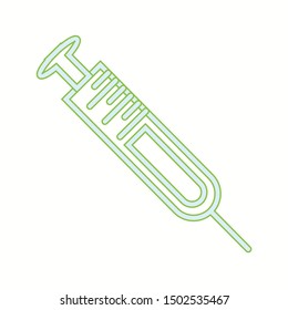 Beautiful Syringe vector line icon