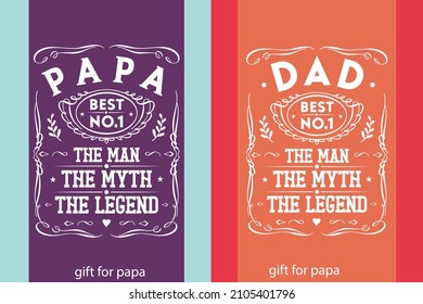 Beautiful t shirt gift for papa