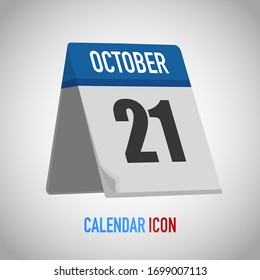 Beautiful table style calendar. Date, day, month. Vector illustration background for reminder, app, UI, event, holiday, office document, icon, logo. isolated flat object and symbol. year collection