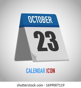 Beautiful table style calendar. Date, day, month. Vector illustration background for reminder, app, UI, event, holiday, office document, icon, logo. isolated flat object and symbol. year collection