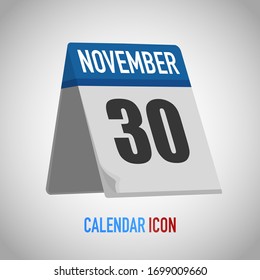 Beautiful table style calendar. Date, day, month. Vector illustration background for reminder, app, UI, event, holiday, office document, icon, logo. isolated flat object and symbol. year collection