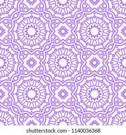 Beautiful tablecloth. Seamless lace pattern with geometric, floral element. Vector super illustration
