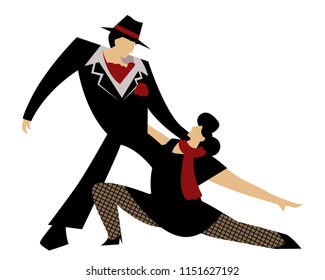 beautiful tango dancers