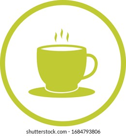 Hermoso ícono vector de glifo de la Copa de Té