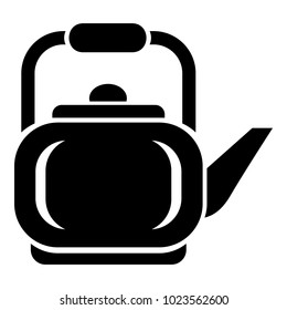 Beautiful teapot icon. Simple illustration of beautiful teapot vector icon for web