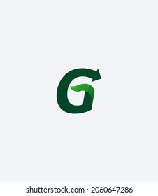Una bella plantilla para un logo sobre el tema de la ecología y los brotes