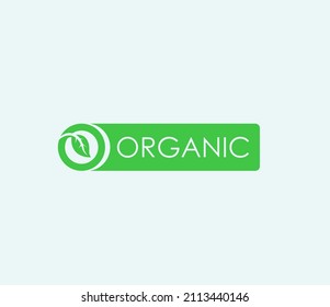 A beautiful template for a logo on the theme of ecology