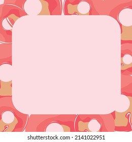 A beautiful template for menus and restaurants. Beautiful background with donuts for menus. Beautiful donuts. Delicious donuts. Template in cute pink style for cafe and restaurant menus