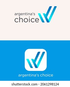 A beautiful template on the theme of elections in Argentina