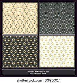 Beautiful texture for design and decoration work. Set of four color options.