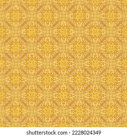 Hermoso patrón tailandés flor color amarillo dorado fondo transparente, arte de tela asiática ilustración de moda ornamentación estilo decorativo adorno.