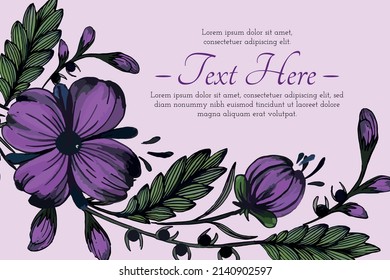Schöne Dankeschön Karte mit Zusammensetzung von handgezeichnet ukrainischen Blumen.