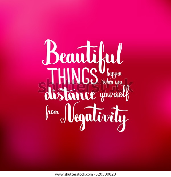 Beautiful Things Happen When You Distance Stock Vector Royalty Free