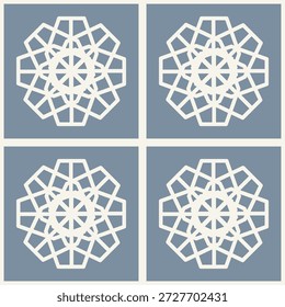 Hermosos diseños de azulejos causan un bonito mosaico que es adecuado para el suelo de hermosas casas, habitaciones, salas, cafés, hoteles y otras arquitecturas y pueden ser antes del diseño textil, como la ropa