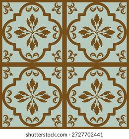 Hermosos diseños de azulejos causan un bonito mosaico que es adecuado para el suelo de hermosas casas, habitaciones, salas, cafés, hoteles y otras arquitecturas y pueden ser antes del diseño textil, como la ropa