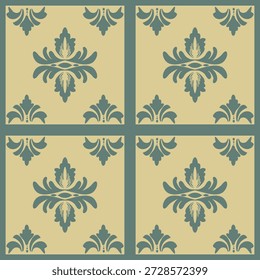 Hermosos diseños de azulejos causan un bonito mosaico que es adecuado para el suelo de hermosas casas, habitaciones, salas, cafés, hoteles y otras arquitecturas y pueden ser antes del diseño textil, como la ropa