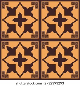beautiful tile designs cause nice patchwork which are suitable for flooring of beautiful houses rooms halls cafes hotels and other architectures and they can be fore textile design such as clothing as well