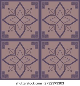 schöne Fliesen Designs verursachen schöne Patchwork, die für Fußböden von schönen Häusern geeignet sind Räume Hallen Cafés Hotels und andere Architekturen und sie können vor Textildesign wie Kleidung als auch