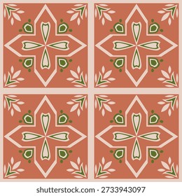 beautiful tile designs cause nice patchwork which are suitable for flooring of beautiful houses rooms halls cafes hotels and other architectures and they can be fore textile design such as clothing as well