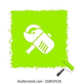 Beautiful Tools Electric Saw web icon