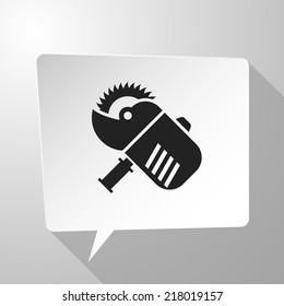 Beautiful Tools Electric Saw web icon