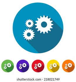 Beautiful Tools Gears web icon