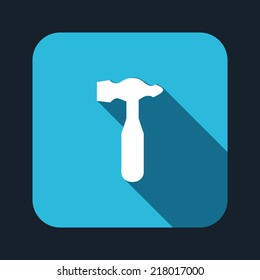 Beautiful Tools Hammer web icon
