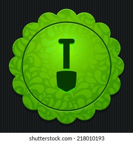 Beautiful Tools Shovel web icon