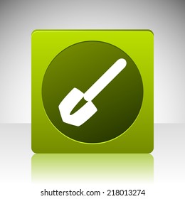 Beautiful Tools Shovel web icon
