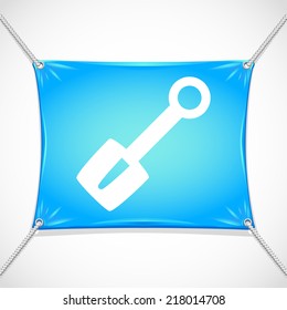Beautiful Tools Shovel web icon