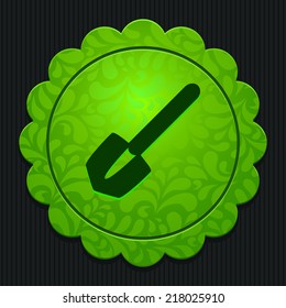 Beautiful Tools Shovel web icon