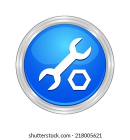 Beautiful Tools Wrench web icon
