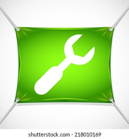 Beautiful Tools Wrench web icon