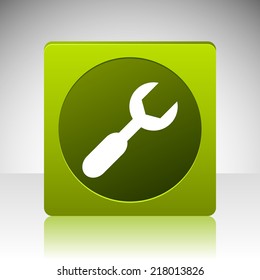 Beautiful Tools Wrench web icon